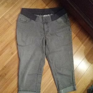 Duo Maternity Cropped Jeans